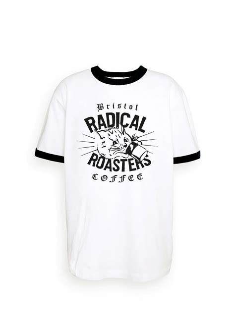 Logo Ringer Tee | Radical Roasters Gourmet Coffee