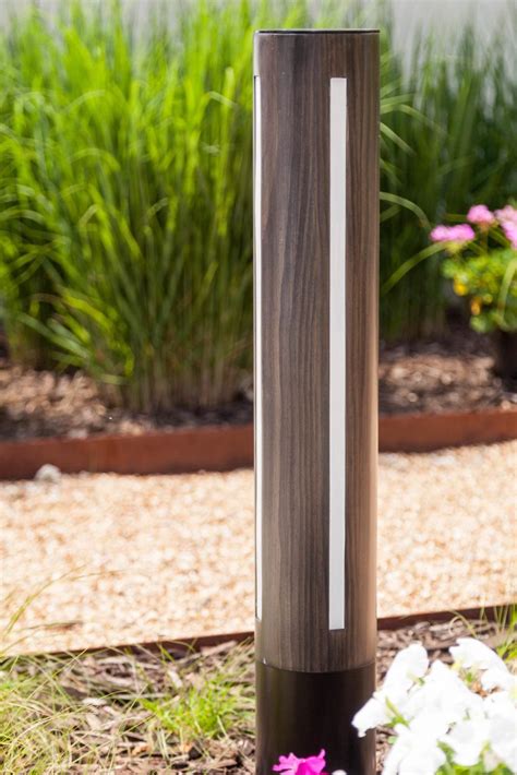 Bol Bollard LED - Outdoor Wood Bollard - Structura