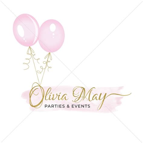 Premade Logo Event / Party / Wedding Planner Logo Customise | Etsy