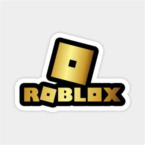 Roblox gold - Roblox - Magnet | TeePublic