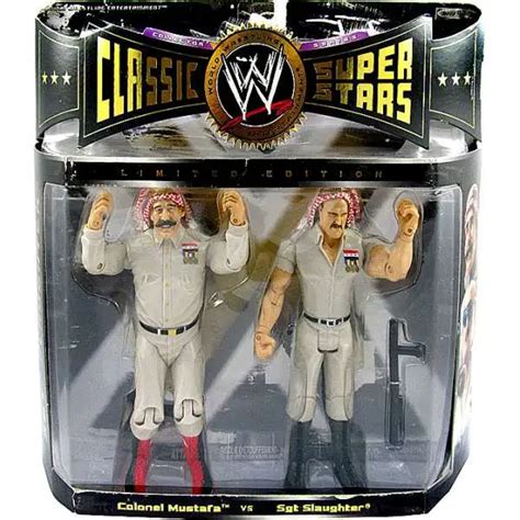 WWE Wrestling Series 69 Sgt. Slaughter 6 Action Figure Mattel Toys - ToyWiz