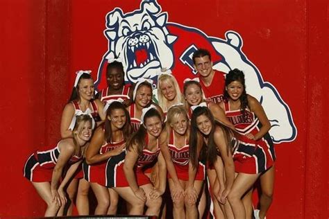 Fresno State Bulldogs Cheerleaders #1 Fresno State, Arizona State ...