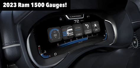 Here Is the 2023 Ram 1500 & HD Digital Gauge Cluster Display and the New Ram Limited Elite ...