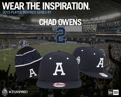 Get Your Chad Owens Inspired New Era Caps and Toques This Friday - Toronto Argonauts