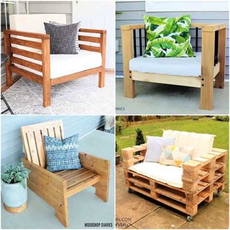 25 DIY Outdoor Chair Plans To Build - Pallet Ideas