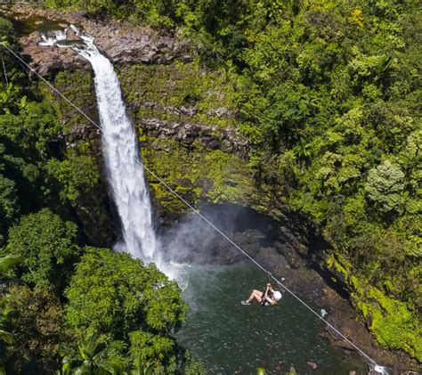 Zipline Adventure Parks In Big Island Hawaii