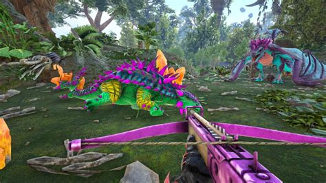 Tamed a lovely coloured easter anky 🥰 : r/ARK