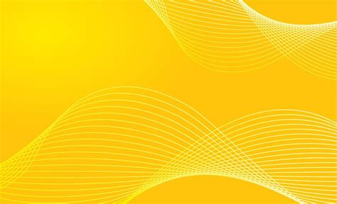 abstract yellow background with wavy line 15567763 Vector Art at Vecteezy