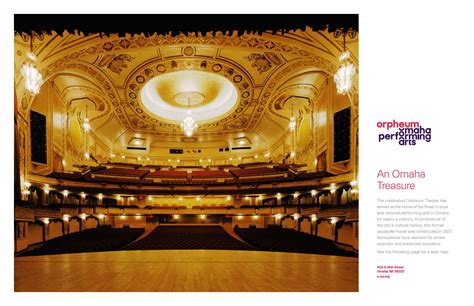 Orpheum Theater Seat Map by Omaha Performing Arts - Issuu