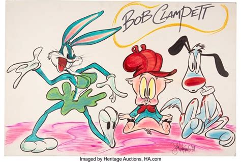 Bob Clampett Tribute Original Artwork by John Kricfalusi Universal, 1984 by Bob Clampett on artnet