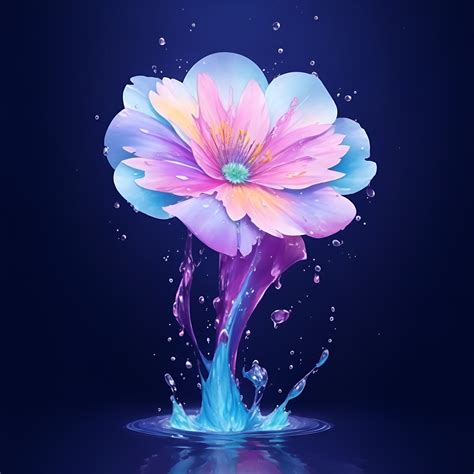 ArtStation - Neon flowers | Artworks