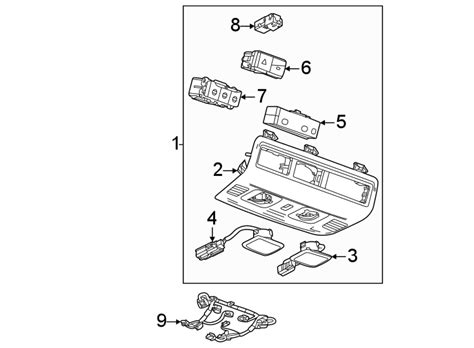 2023 Cadillac XT5 Livery Hearse Console Wiring Harness. W/anti-theft ...