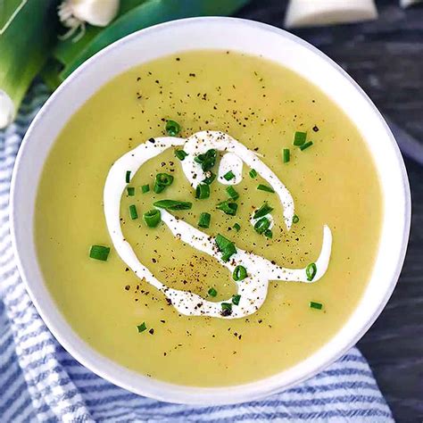 Irish Potato Leek Soup - Bowl of Delicious