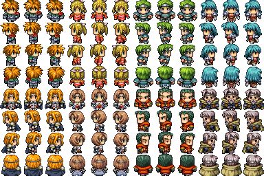 Pixel art sprite ref Rpg Maker Vx, Maker Game, 2d Rpg, Rpg Character, Character Sheet, Pixel Art ...