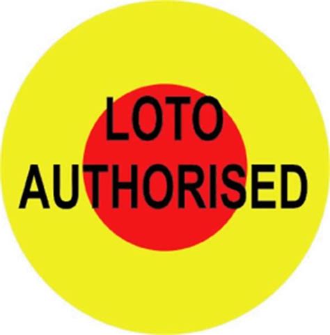 Loto Authorised Labels | Reece Safety