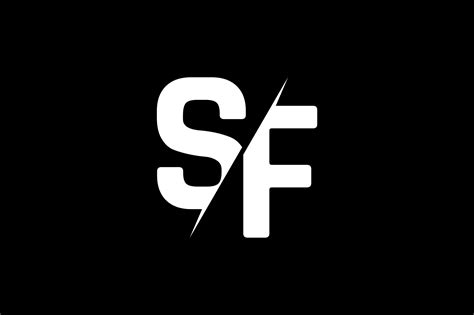 Monogram SF Logo Design Graphic by Greenlines Studios · Creative Fabrica