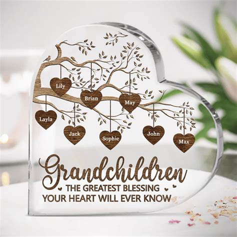 Birthday Grandma Gifts - Gifts For Grandma From Granddaughter, Grandso ...