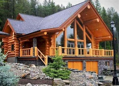 Nice 75 Great Log Cabin Homes Plans Design Ideas https://livingmarch.com/75-great-log-cabin ...