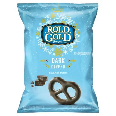 Rold Gold Dark Dipped Bavarian Twists Pretzels, 8.5 oz - Harris Teeter