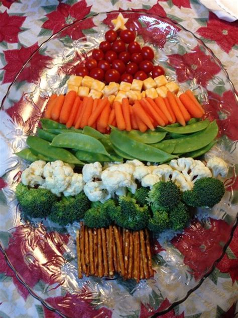 35+ Easy and Festive Christmas Veggie Platter Ideas - Delishably