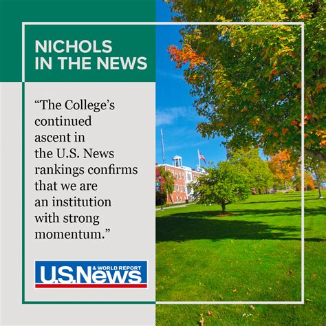 Nichols College rises in U.S. News Best Colleges rankings