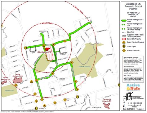 Routes to School Mapping - SchoolTravel.ca