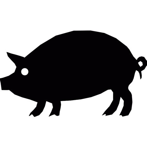 Pig Silhouette Vector SVG Icon - SVG Repo