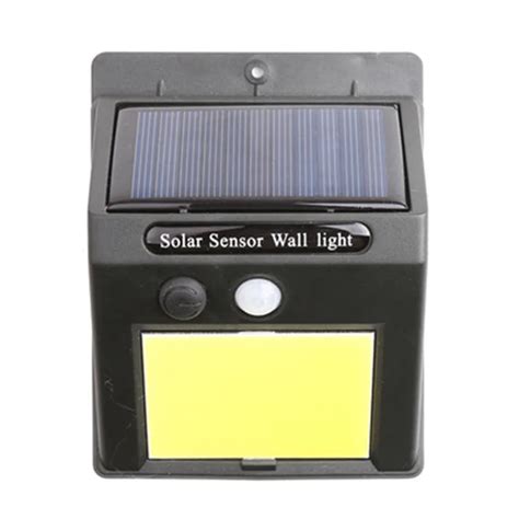 Solar Power Motion Sensor Light Ip65 Wall Lights 48led Cob Outdoor ...