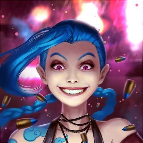 Jinx | Джинкс @League of Legends | Лига Легенд #LoL #ЛоЛ | League of legends, Jinx league of ...