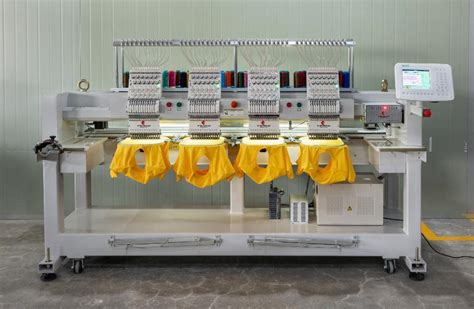 4 Heads Embroidery Machine - Embroidery Machine and One Head Embroidery Machine