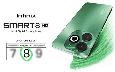 Infinix Smart 8 HD with Magic Ring feature to launch in India next week