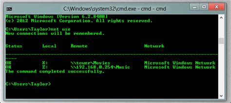 How to Map Network Drives From the Command Prompt in Windows