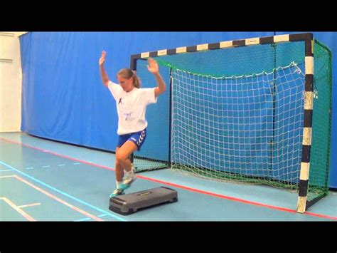 Handball Goalkeeper Training - Step Board Drills | soccer | Goalkeeper ...