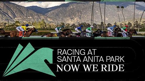 January 2nd, 2022 Tickets at Santa Anita Race Track in Arcadia by Santa ...