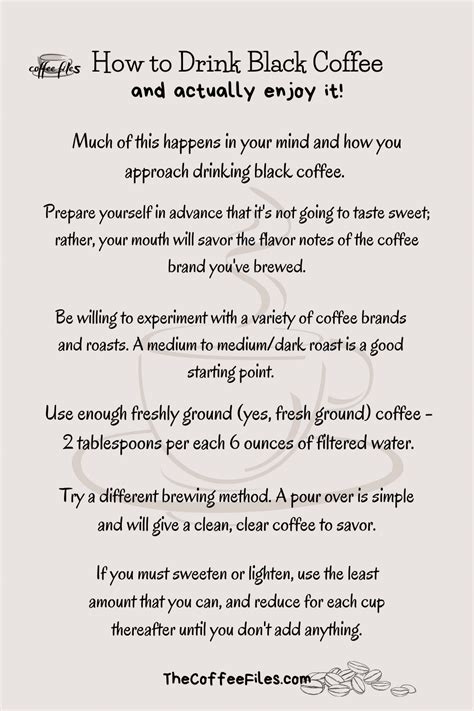 How To Drink Black Coffee And Enjoy It: 5 Simple Tips