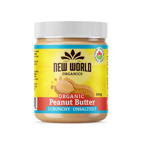 crunchy / unsalted (org.) — New World Foods | Organic & Natural Foods From Vancouver