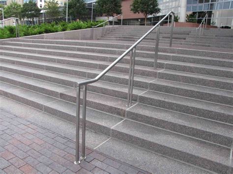 handrails for outside steps | Railings for Stairs | Exterior handrails | Outdoor Handrails ...