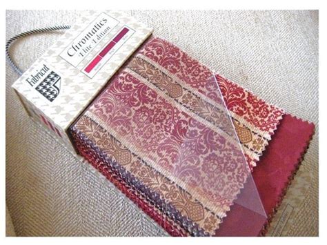 Upholstery Fabric Swatch Sample Book