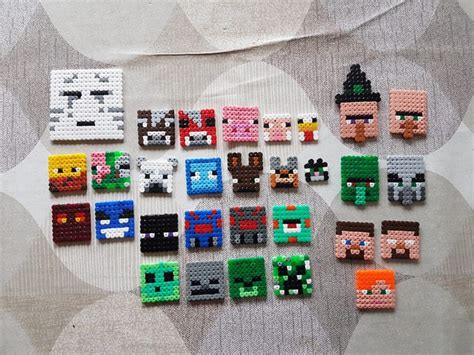 Minecraft Mob Faces: Cow Mooshroom Pig Sheep Chicken - Etsy UK