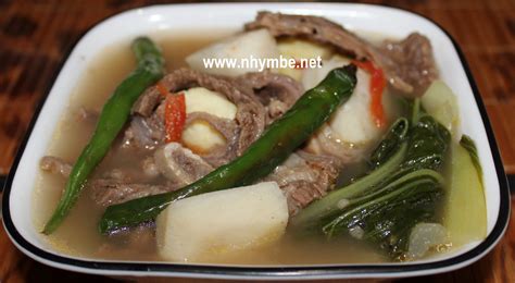 Nilagang Baka - Beef Stew (Filipino Recipe) - nhymbe.net