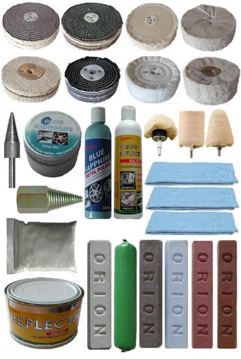 Detailing Kit For Metal Polishing Scratch Removal & Restoration - Polishup