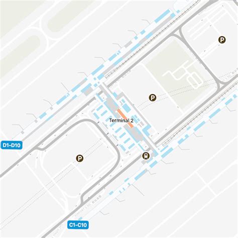 Taiwan Taoyuan Airport Terminal 2 Map & Guide