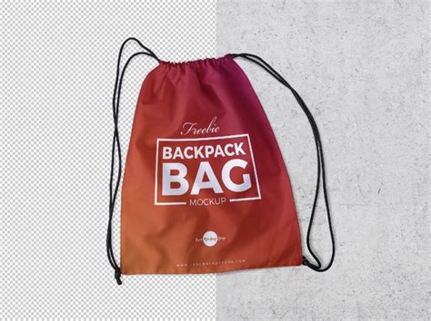 20 Best Drawstring Bag Mockup Templates (Some are FREE) 2022 - Colorlib