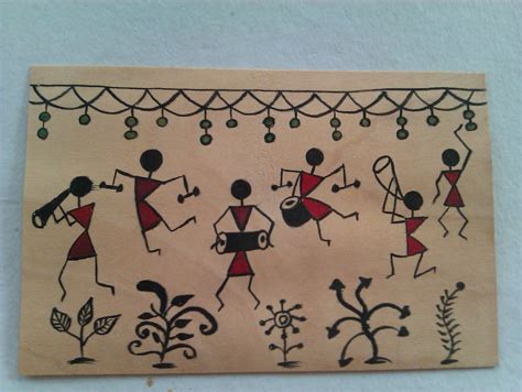 Bela Shah: Warli Painting