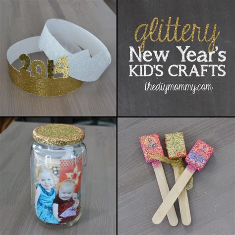 Make Glittery New Year’s Kid’s Crafts – On The News!