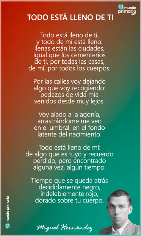 Poemas de Miguel Hernández 【Vida y Obra del Poeta】