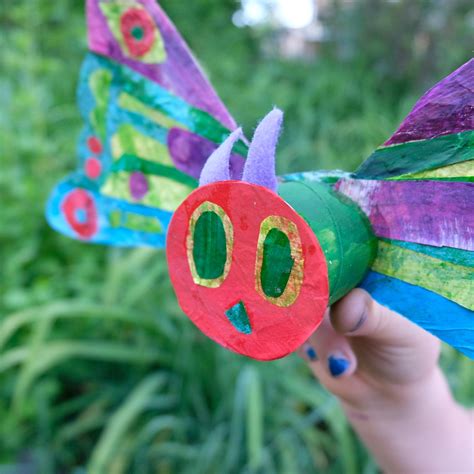 The Very Hungry Caterpillar BUTTERFLY Craft