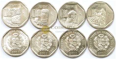 Peru 4 coins set 2011: Wealth and Pride of Peru (# 1510-1 )