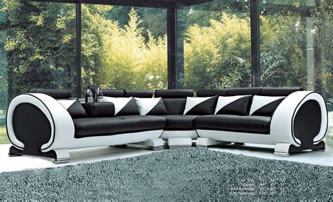 Black Leather Sofa