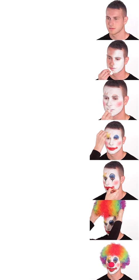 Clown Makeup Meme | Saubhaya Makeup